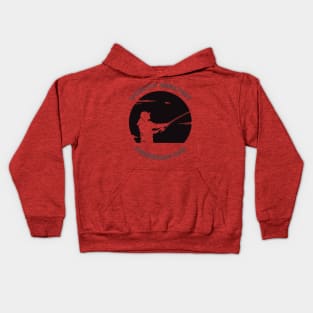 "World's Greatest Fisherman Dad" Simple Design T-Shirt Kids Hoodie